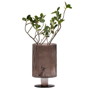 Vase - Birch Vase - Smoked Grey