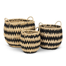 Load image into Gallery viewer, Baskets -  Wide Zigzag Baskets