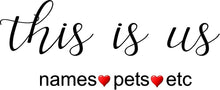 Load image into Gallery viewer, AT Home DIY  Pillow Kit  - 20 x 20 Cotton Fabric - Various saying or Custom