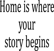 Load image into Gallery viewer, AT Home DIY  Pillow Kit  - 20 x 20 Cotton Fabric - Various saying or Custom
