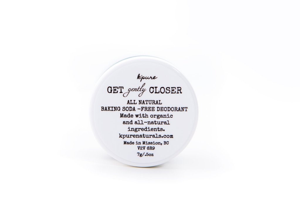K Pure Natural Deodorant- Get Gently Closer