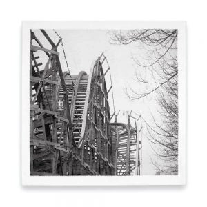 Wall Art - Local Artist -Canvas Print- Vancouver - Roller Coaster