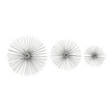 Load image into Gallery viewer, Wall Art - Spike Silver - Large