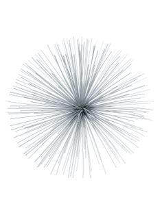 Wall Art - Spike Silver - Medium